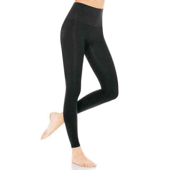 Assets by Spanx black shaping leggings size M - Picture 1 of 7